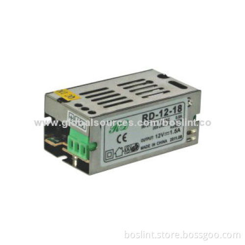 12V 5A switching adapters, 18W, security power supply